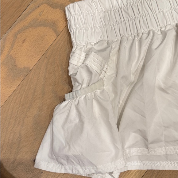 FP Movement White Ruffled Shorts - Picture 2 of 3